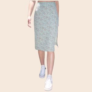 Brandy Melville Phoebe Midi Skirt W/ Thigh Split